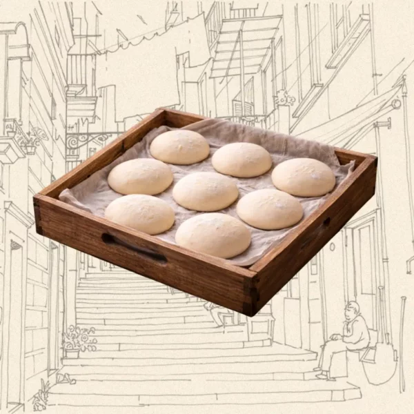 Zuurdesem Pizzabollen 280g | Zelf laten rijzen